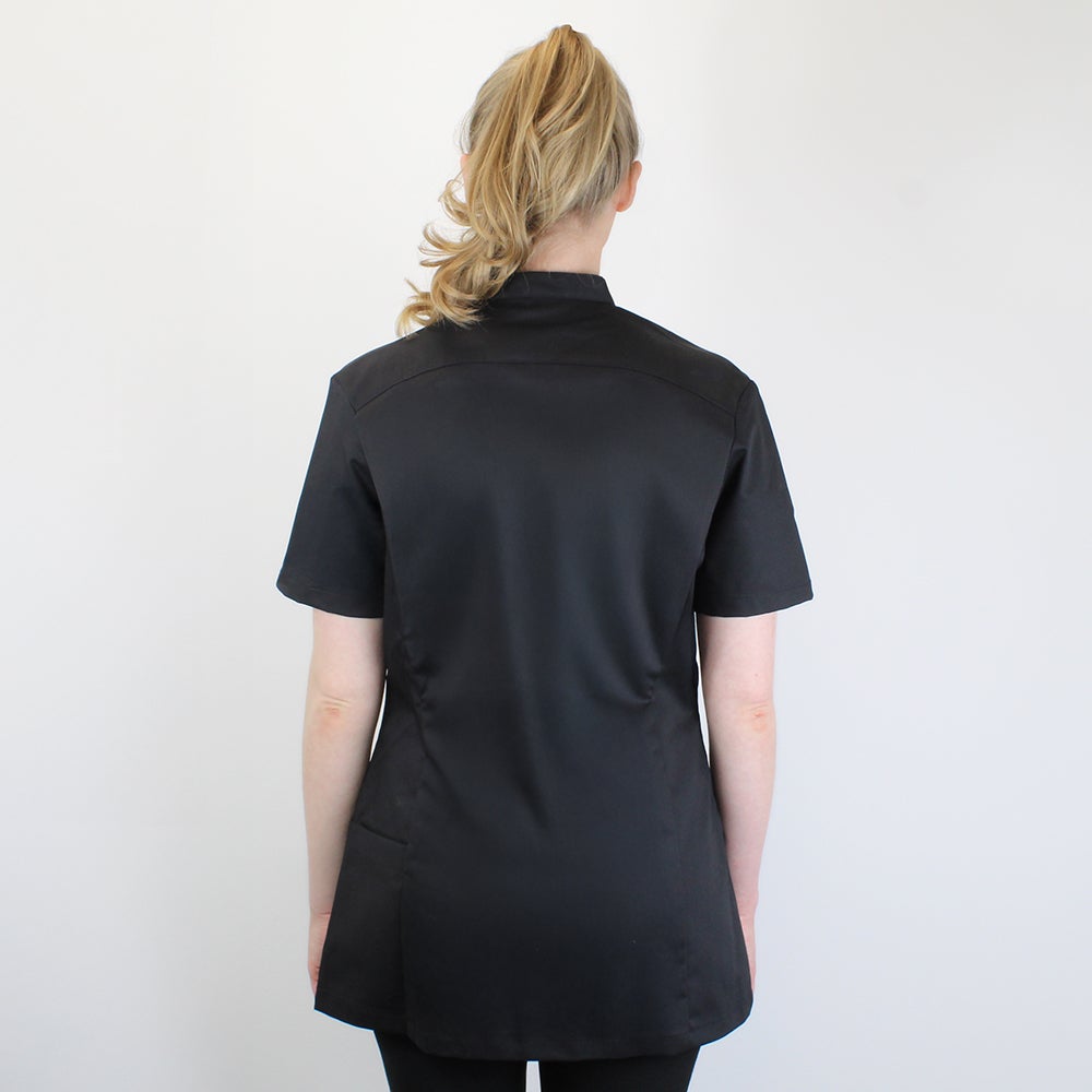 Women’s Mandarin Collar Button Tunic