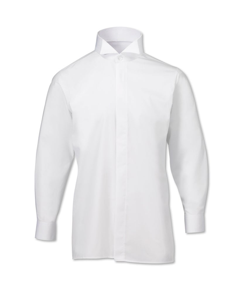 Men's wing collar shirt