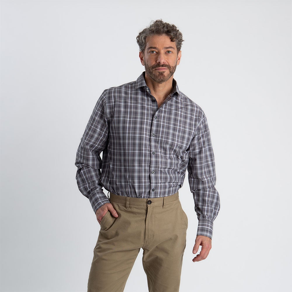 Men's Roll Up Sleeve Shirt