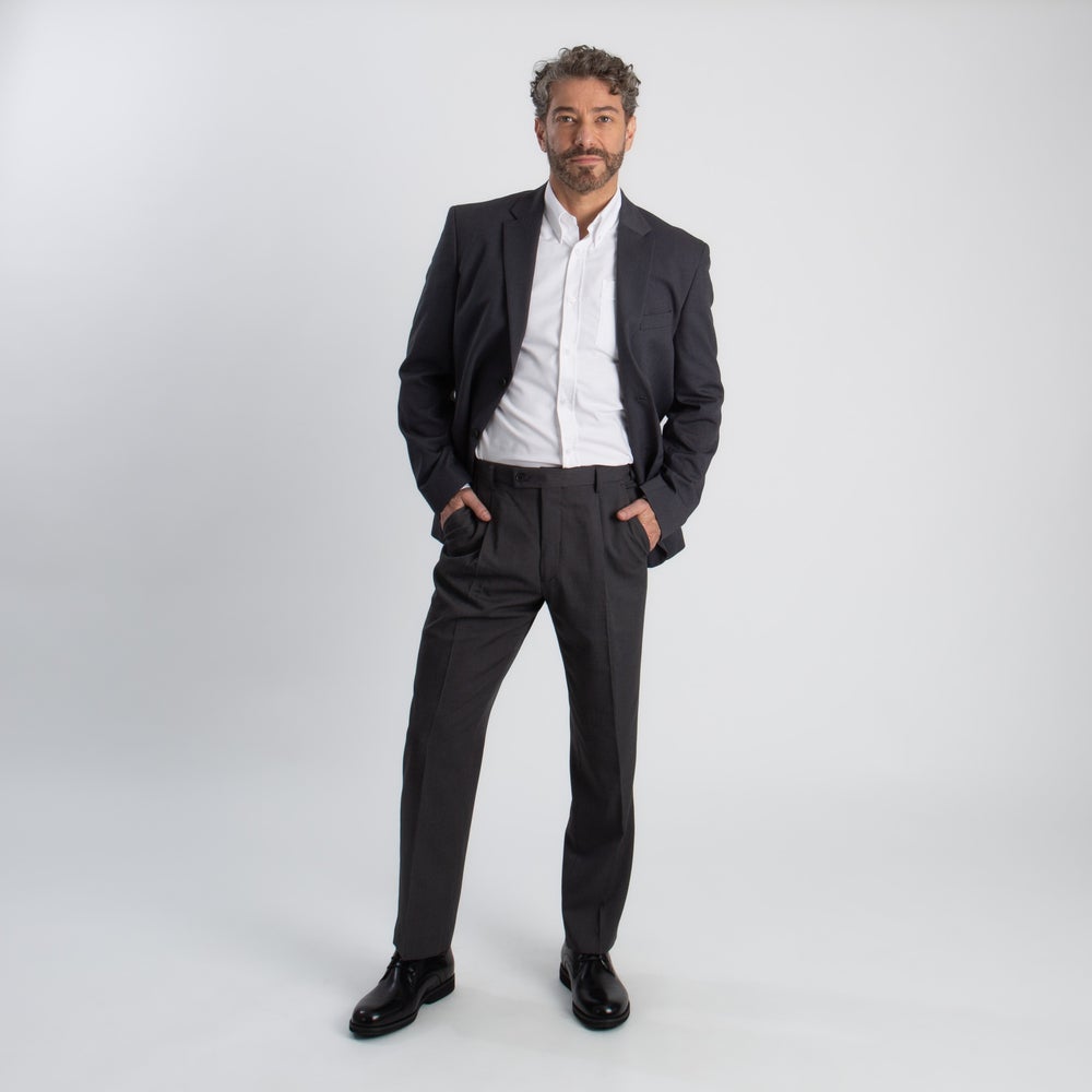 Icona Mens Single Pleat Trousers